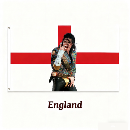 England Flag Custom Image