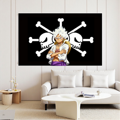 Edward Teach Flag Custom Image