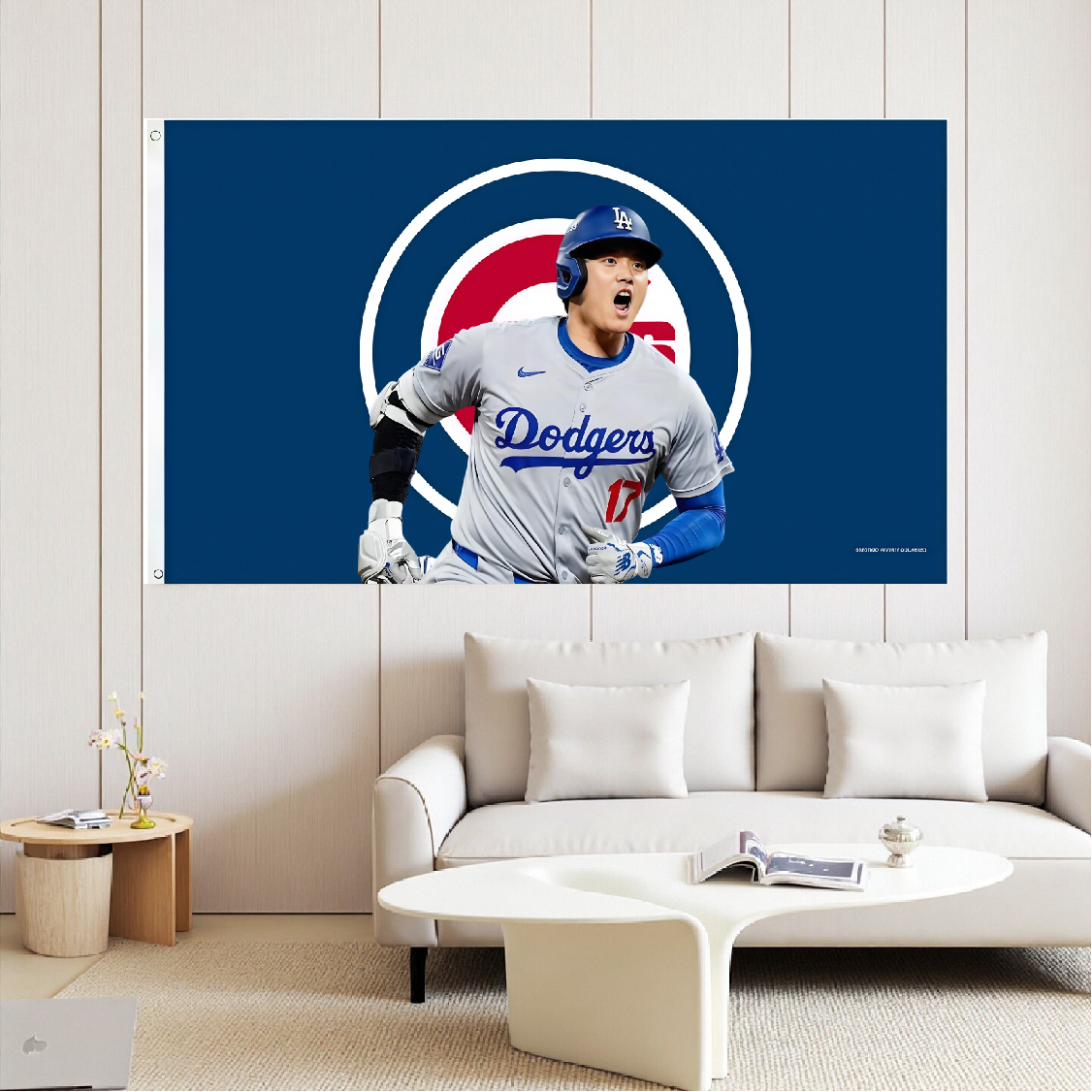 Chicago Cubs Flag Custom Image