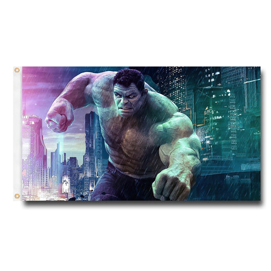 Hulk Flag Custom Image