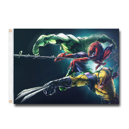 Wolverine Flag Custom Image