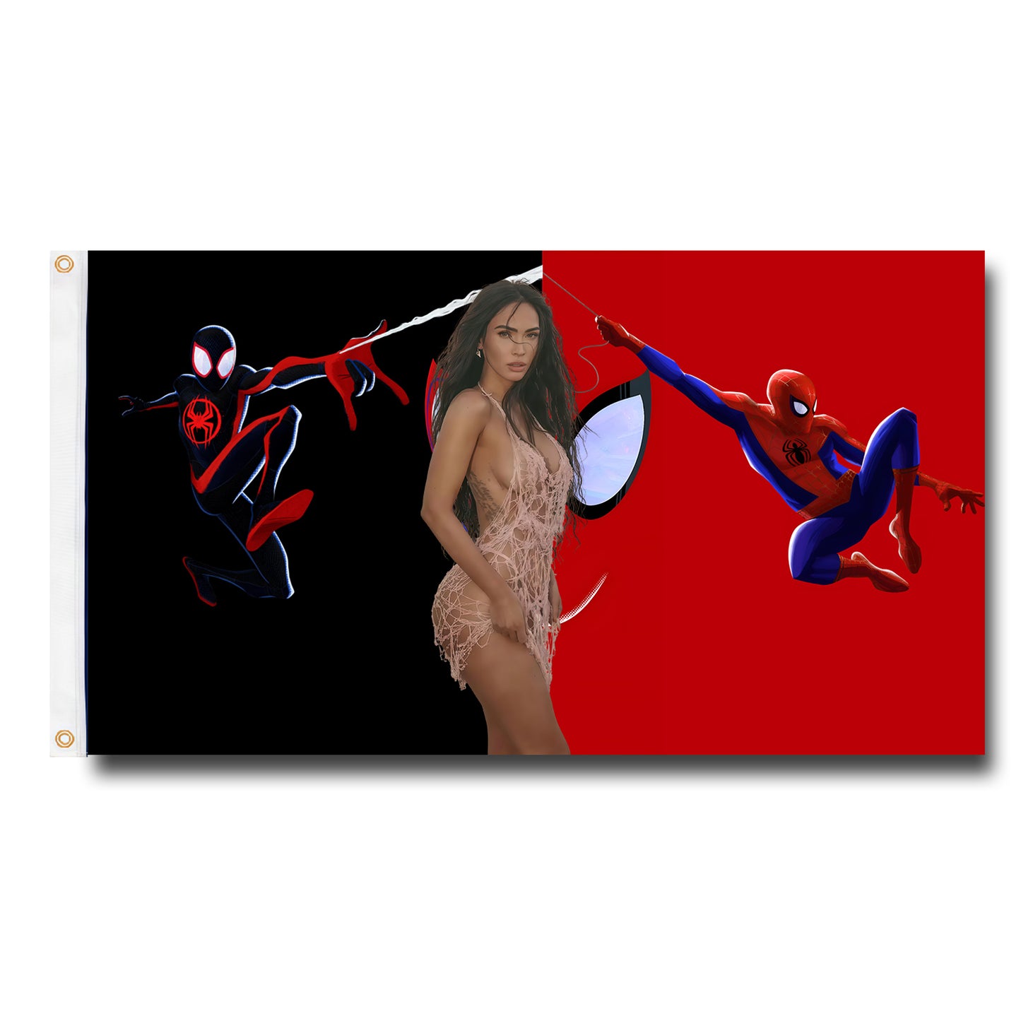 Spiderman Flag Custom Image