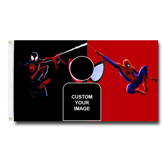 Spiderman Flag Custom Image