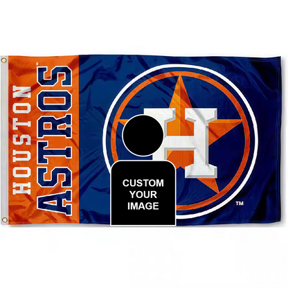 Houston Astros Flag Custom Image