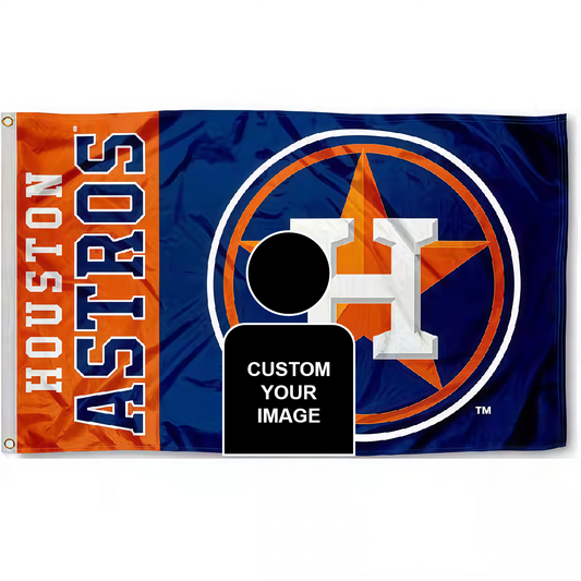 Houston Astros Flag Custom Image