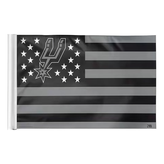 San Antonio Spurs Stripe Flag Custom Image