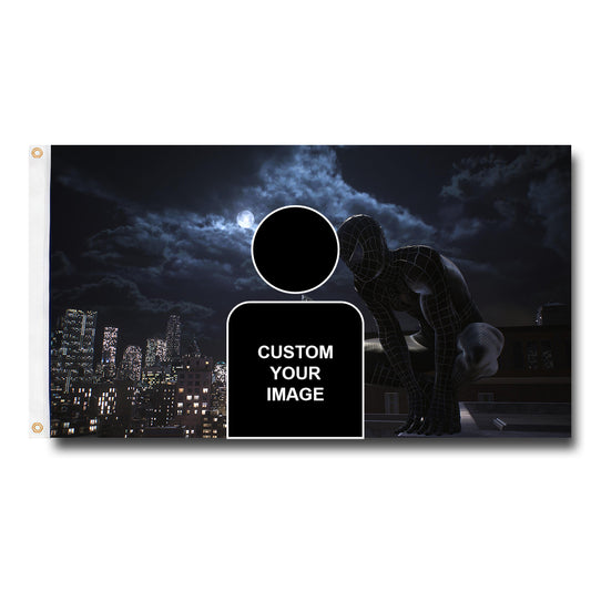 Spiderman Flag Custom Image
