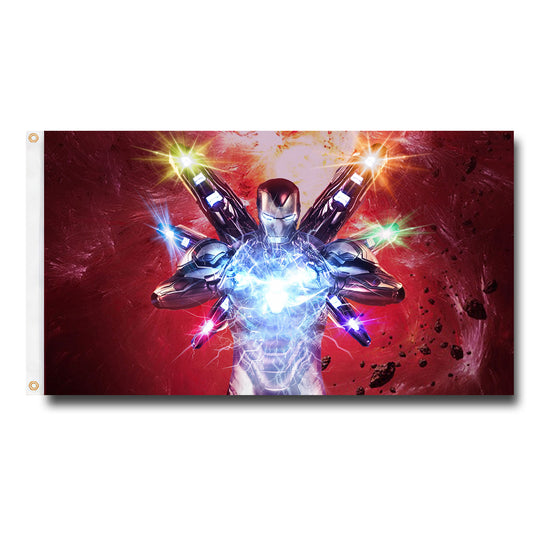 Ironman Flag Custom Image