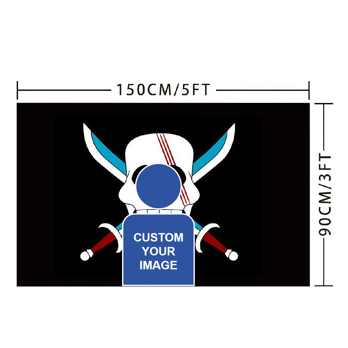 Shanks Flag Custom Image