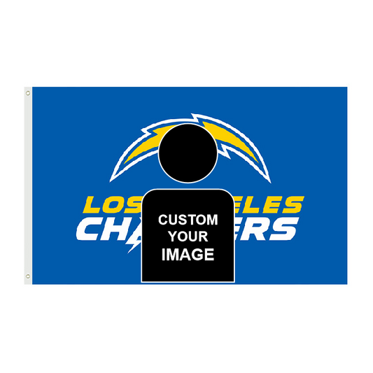 Los Angeles Chargers Flag Custom Image