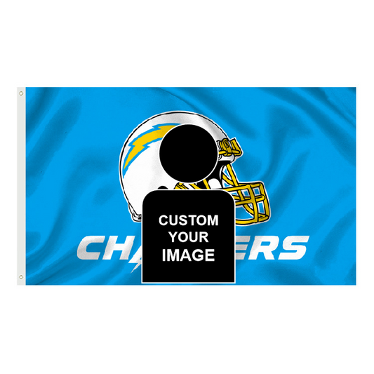 Los Angeles Chargers Flag Custom Image