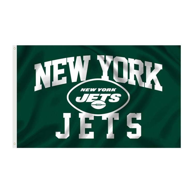 New York Jets Flag Custom Image