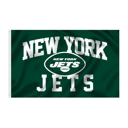 New York Jets Flag Custom Image
