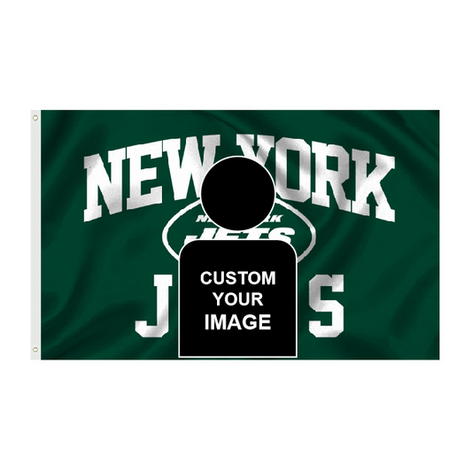 New York Jets Flag Custom Image