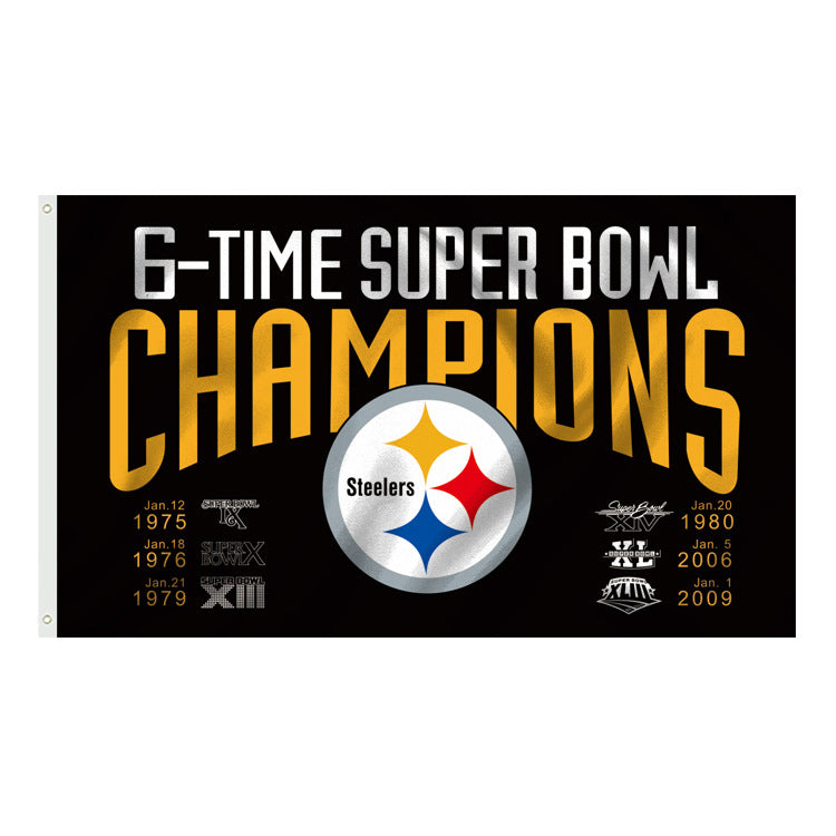 Pittsburgh Steelers Flag Custom Image