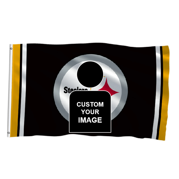 Pittsburgh Steelers Flag Custom Image