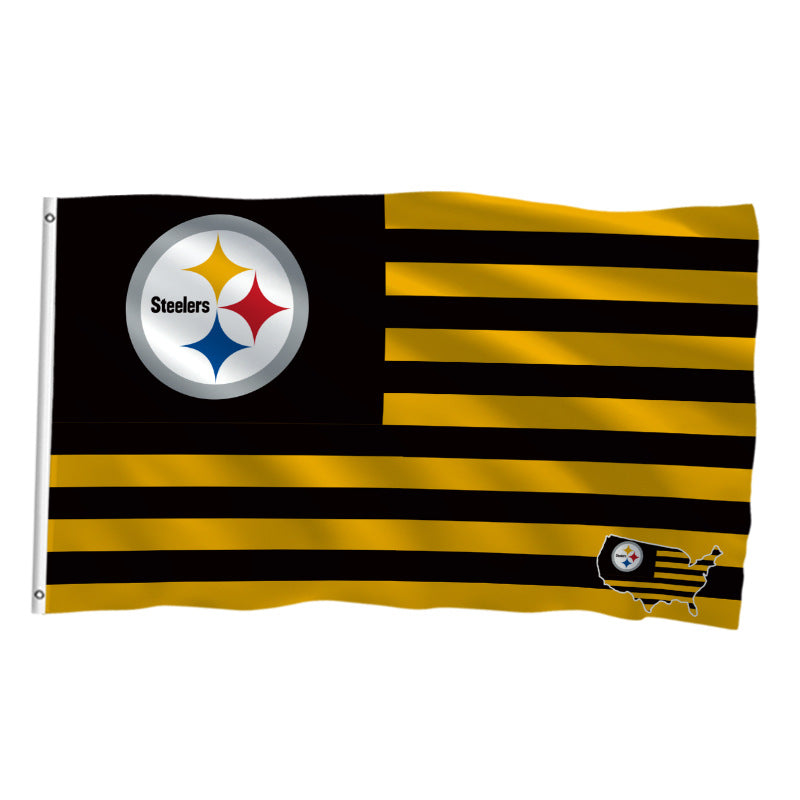 Pittsburgh Steelers Flag Custom Image