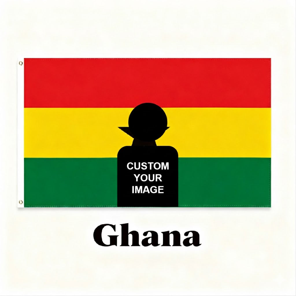 Ghana Flag Custom Image