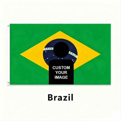 Brazil Flag Custom Image