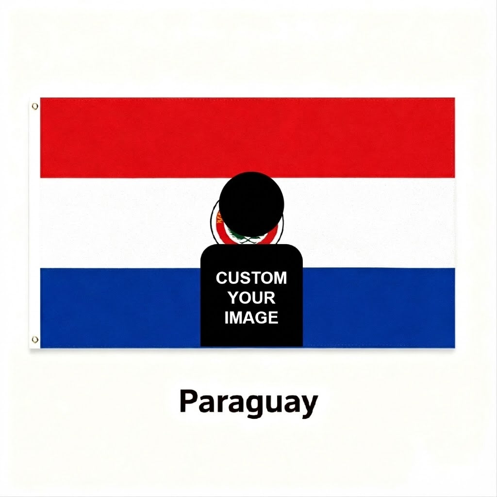 Paraguay Flag Custom Image