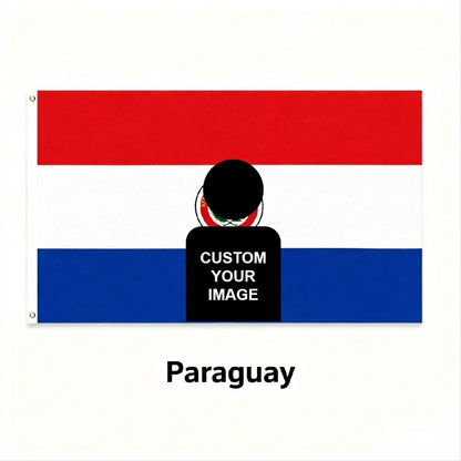 Paraguay Flag Custom Image