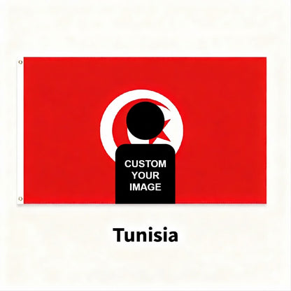 Tunisia Flag Custom Image