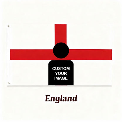 England Flag Custom Image