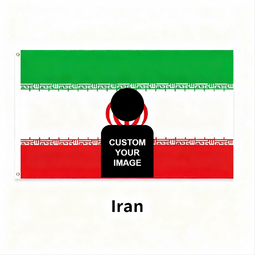 Iran Flag Custom Image