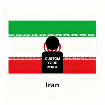 Iran Flag Custom Image