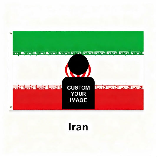 Iran Flag Custom Image