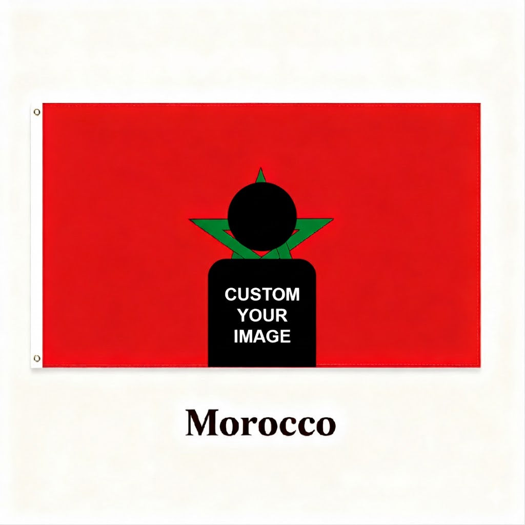 Morocco Flag Custom Image