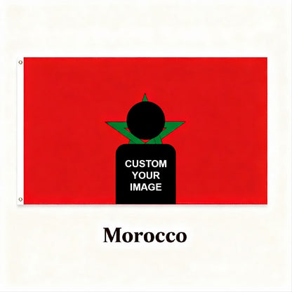 Morocco Flag Custom Image