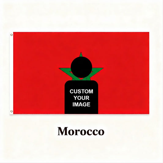 Morocco Flag Custom Image