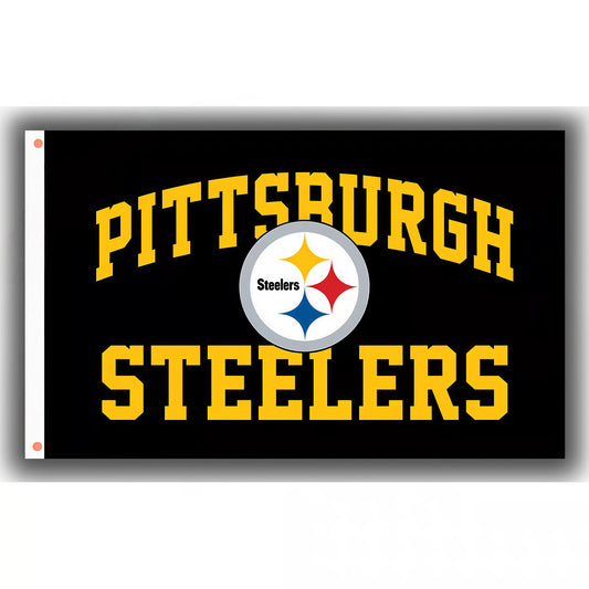 Pittsburgh Steelers Black flag Custom Image